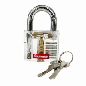 シュプリーム SUPREME 20SS Transparent Lock Clear トランスペアレント ロック 南京錠 クリア ブランド古着ベクトル 中古▲■260305