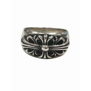 クロムハーツ CHROME HEARTS FLRL CRS 22号 フローラル クロス リング シルバー 指輪 ブランド古着ベクトル ☆AA★ ▲ 260324 メンズ