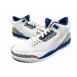 ナイキ NIKE AIR JORDAN 3 RETRO True Blue and Copper エ...