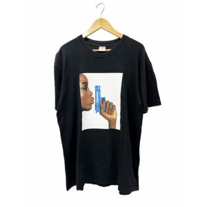 シュプリーム SUPREME 21SS Water Pistol Tee プリント 半袖 Tシャツ L 黒 ブラック ブランド古着ベクトル 中古☆AA★260524 メンズ