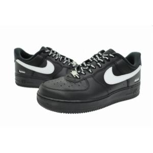 シュプリーム SUPREME ×NIKE ナイキ AIR FORCE 1 LOW SP Black White エア フォース 1 ロー CU9225-002 27.5 黒 白 ブラック ホワイト ☆A