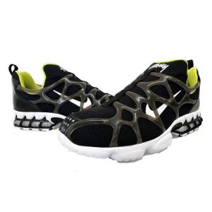 ナイキ NIKE ×STUSSY ステューシー AIR ZOOM SPIRIDON KK Kukini Black White Bright Cactus エアズーム スピリドン クキニ CJ9918-001 27