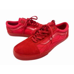 バンズ VANS OLD SKOOL VOLCANO オールドスクール V36CF 30 レッド ブランド古着ベクトル 中古●▲■260609 メンズ