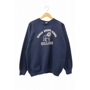 ヴィンテージ VINTAGE FRUIT BODY SWEATSHIRT ローワン アベニュー エレメンタリー スクール フルーツ ボディ スウェットシャツ XL 紺 ネ