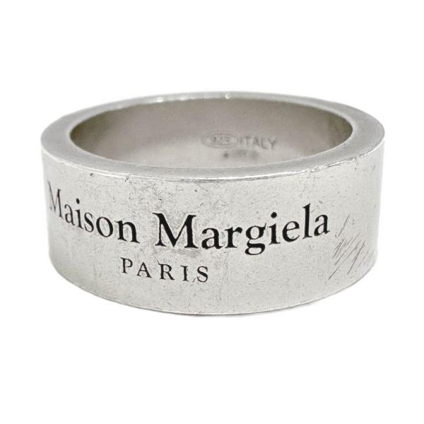 メゾンマルジェラ Maison Margiela ロゴ リング 指輪 SILVER 925 シルバー...