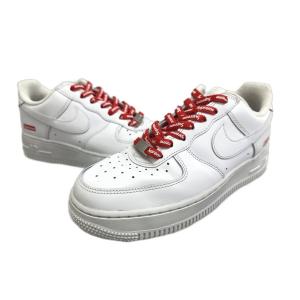 ナイキ NIKE ×SUPREME シュプリーム AIR FORCE 1 LOW White エアフォース 1 ロー CU9225-100 24 白ホワイト ☆AA★▲261015 レディース
