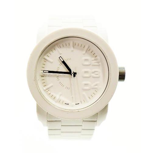 ディーゼル DIESEL FRANCHISE DZ1436 フランチャイズ 腕時計 ホワイト【ブラン...