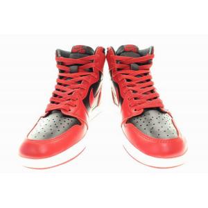 ナイキ NIKE AIR JORDAN 1 HI 85 VARSITY RED 2020 26cm ...