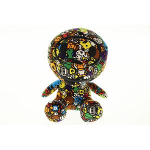 未使用品 アベイシングエイプ A BATHING APE アニマル サファリ 柄 ベイビーマイロ ぬいぐるみ BABY MILO PLUSY TOY ANIMAL SAFARI 230922｜vectorpremium