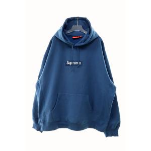 シュプリーム SUPREME 23AW Box Logo Hooded Sweatshirt Blu...