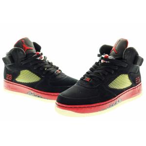 ナイキ NIKE AIR JORDAN FUSION 5 Varsity Red 27cm 3186...