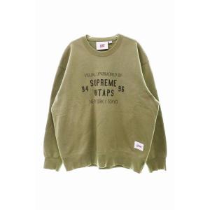 シュプリーム SUPREME 21AW WTAPS Crewneck  クルーネック スウェット ト...