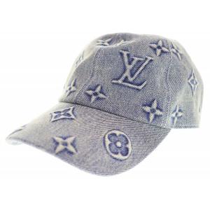 ルイヴィトン LOUIS VUITTON 23AW キャップ モノグラム ウォッシュド デニム M7...