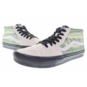 シュプリーム × Vans 23SS Dollar Skate Grosso Mid White 2...