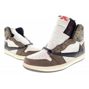 未使用品 ナイキ NIKE AIR JORDAN 1 HIGH OG TS SP TRAVIS SC...