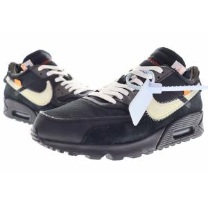 ナイキ NIKE × OFF-WHITE THE 10： AIR MAX 90 BLACK 27cm...