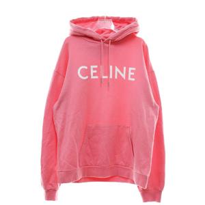 セリーヌ CELINE LOOSE HOODIE PINK L 2Y321670Q ルーズ フーディ...