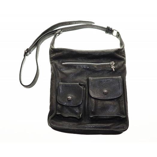 クロムハーツ CHROME HEARTS F-SLINGER Fスリンガー レザー ショルダー バッ...
