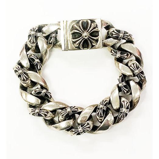 クロムハーツ CHROME HEARTS CHX ボックス ID ファンシー ブレスレット 13リン...