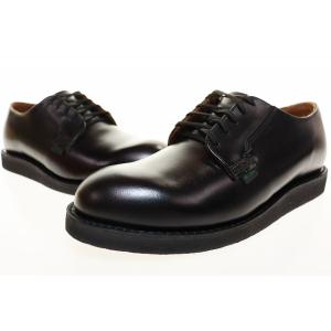 レッドウィング REDWING 101 POSTMAN OXFORD BLACK SIZE 8 1/...