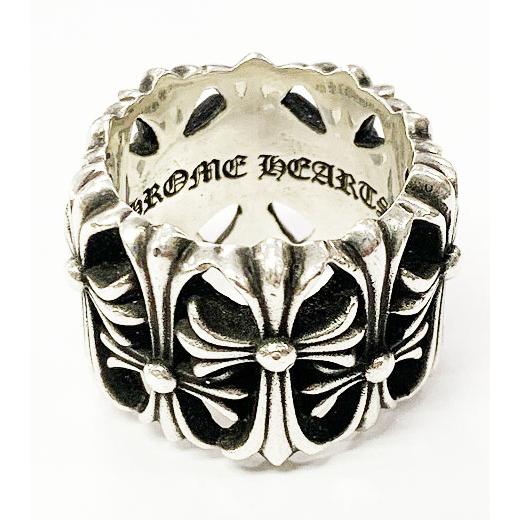 クロムハーツ CHROME HEARTS CEMETERY 20号 セメタリー クロス リング シル...