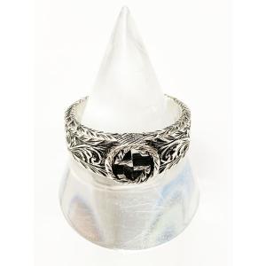 グッチ GUCCI インターロッキング G リング シルバー 16号 指輪 【ブランド古着ベクトル】...