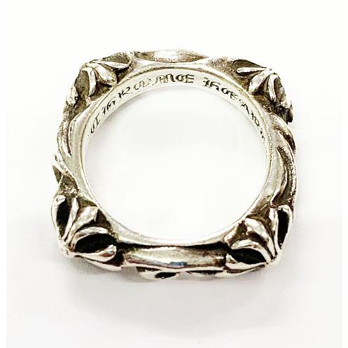 クロムハーツ CHROME HEARTS SBT BAND RING 5号 バンド リング 指輪 シ...