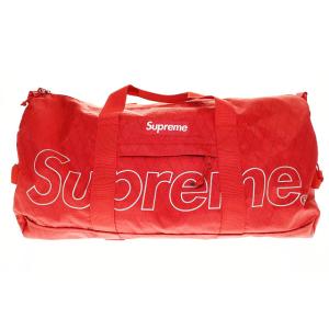 シュプリーム SUPREME 18AW DUFFLE BAG RED ダッフル バッグ ボストン レ...