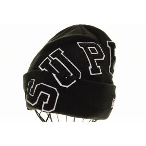 シュプリーム SUPREME 21AW NY NEW ERA BOX LOGO BEANIE BLA...