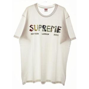 シュプリーム SUPREME 18SS ROCKS LOGO TEE WHITE L ロックス ロゴ プリント Tシャツ ホワイト 半袖 【ブランド古着ベクトル】☆AA★251016