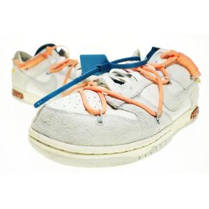 ナイキ NIKE × OFF WHITE DUNK LOW 1OF50 19 26.5cm DJ09...