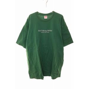 シュプリーム SUPREME 22SS Still Talking Tee XL Light Pine メッセージ ロゴ Tシャツ 半袖 ライトパイン グリーン 緑 ☆AA★260108