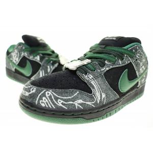 ナイキ NIKE × THERE SKATEBOARDS SB DUNK LOW QS BLACK ...