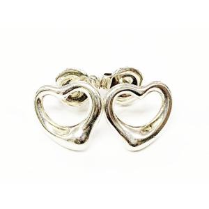 ティファニー TIFFANY &amp; CO. オープンハート ピアス シルバー 【ブランド古着ベクトル】...