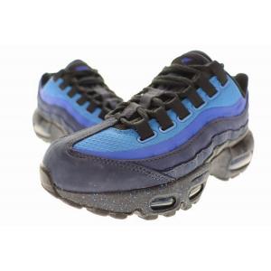 ナイキ NIKE × STASH AIR MAX 95 SP OBSIDIAN BLACK HARBOR BLUE 23cm HF5515-400 スタッシュ エア マックス オブシディアン ブラック ●