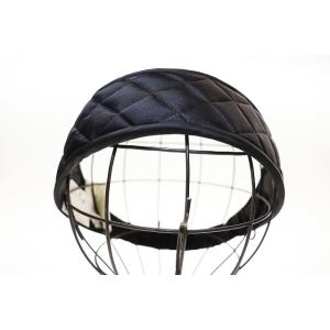 シャネル CHANEL マトラッセ カチューム ヘアバンド シルク サテン キルティング ブラック ...