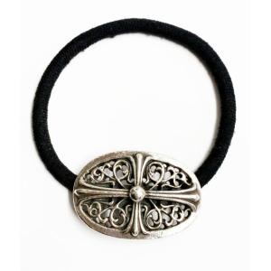 CHROME HEARTS（クロムハーツ） スターボタンヘアゴム シルバー