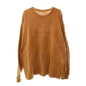 アンセルム ANCELLM 24AW I’m not there DYED LS T-SHIRT T...
