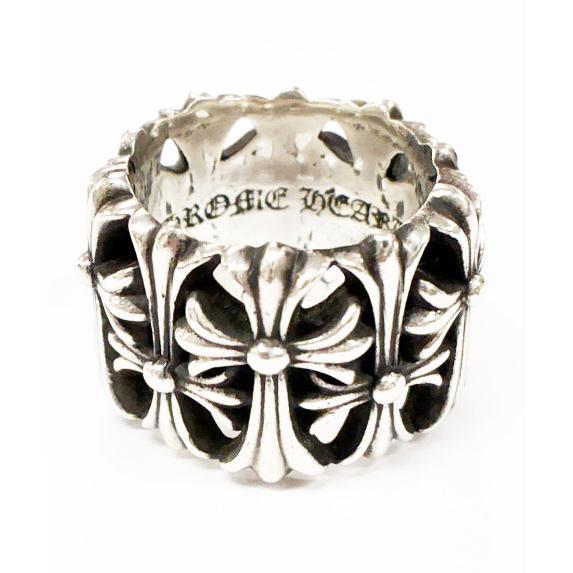 クロムハーツ CHROME HEARTS CEMETERY 23号 セメタリー クロス リング シル...