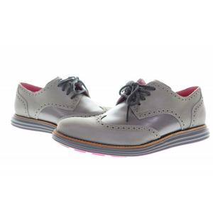 コールハーン COLE HAAN LUNARGRAND WINGTIP GREY SIZE8 201...