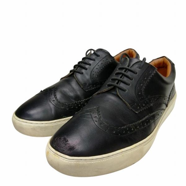 コムデギャルソンオム COMME des GARCONS HOMME ウイングチップ レザー シュー...