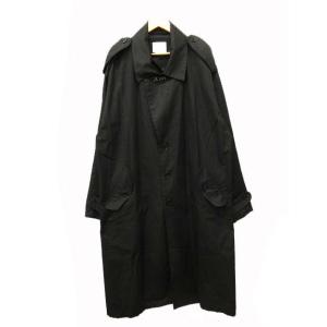 サベージ savage オーバーサイズ トレンチコート ブラック 黒 F メンズ