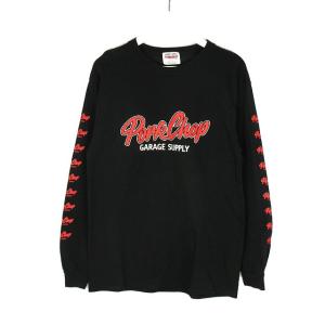 PORK CHOP GARAGE SUPPLY ポークチョップ Script Logo L/S TE...