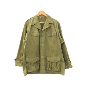 ヴィンテージ VINTAGE フランス軍 40s M-47 前期型 フィールドジャケット コットンツ...
