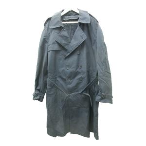 ヴィンテージ VINTAGE US NAVY 90s トレンチコート 米軍 ベルト付き ネイビー  ...