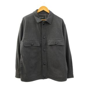 ニコアンド Niko and.. シャツ ジャケット 3 チャコール トップス メンズ