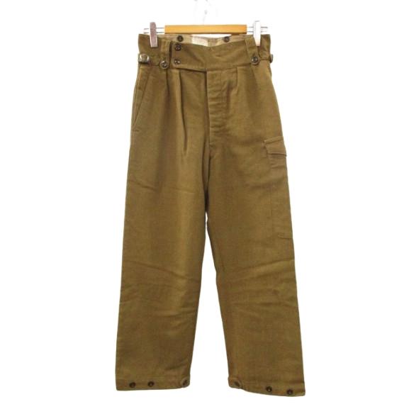 ヴィンテージ VINTAGE オーストラリア軍 50s ウールパンツ トラウザーズパンツ ミリタリー...