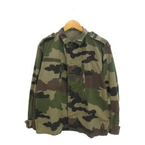 フランス軍 french army F2 ジャケット グリーン系 迷彩 カモフラ ミリタリー メンズ