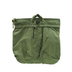 00s USAF 米空軍 フライヤーズ ヘルメットバッグ 鞄 ミリタリー グリーン系 メンズ レディ...