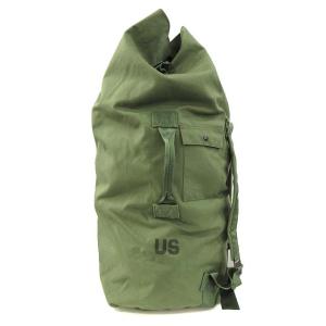 US 米軍 ダッフルバッグ 大容量 リュック ミリタリー キャンプ アウトドア グリーン  その他